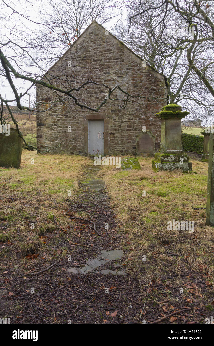 Disused chapel, Garrigill, Cumria Stock Photo