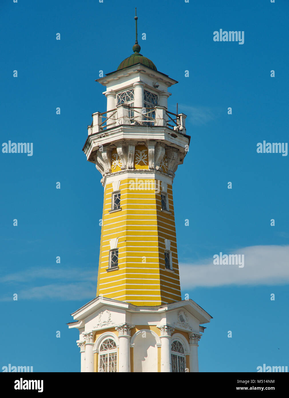 The main decoration of Susaninskaya Square - a fire tower (Kostroma) The main decoration of Susaninskaya Square - a fire tower (Kostroma)