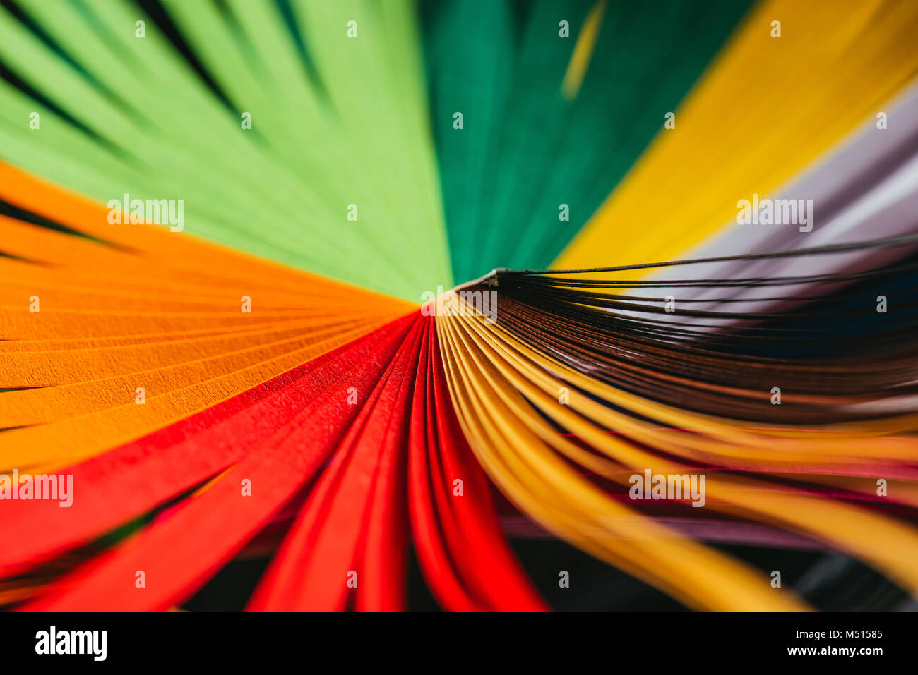 Paper strips for quilling hires stock photography and images Alamy