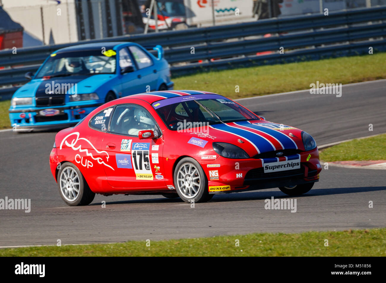 1998 Ford Puma with driver John Boult during the CSCC Nextec Puma Cup race  at Snetterton Motor Circuit, Norfolk, UK Stock Photo - Alamy