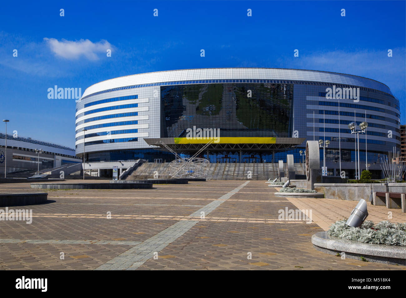 Minsk, sports complex MinskArena Stock Photo Alamy