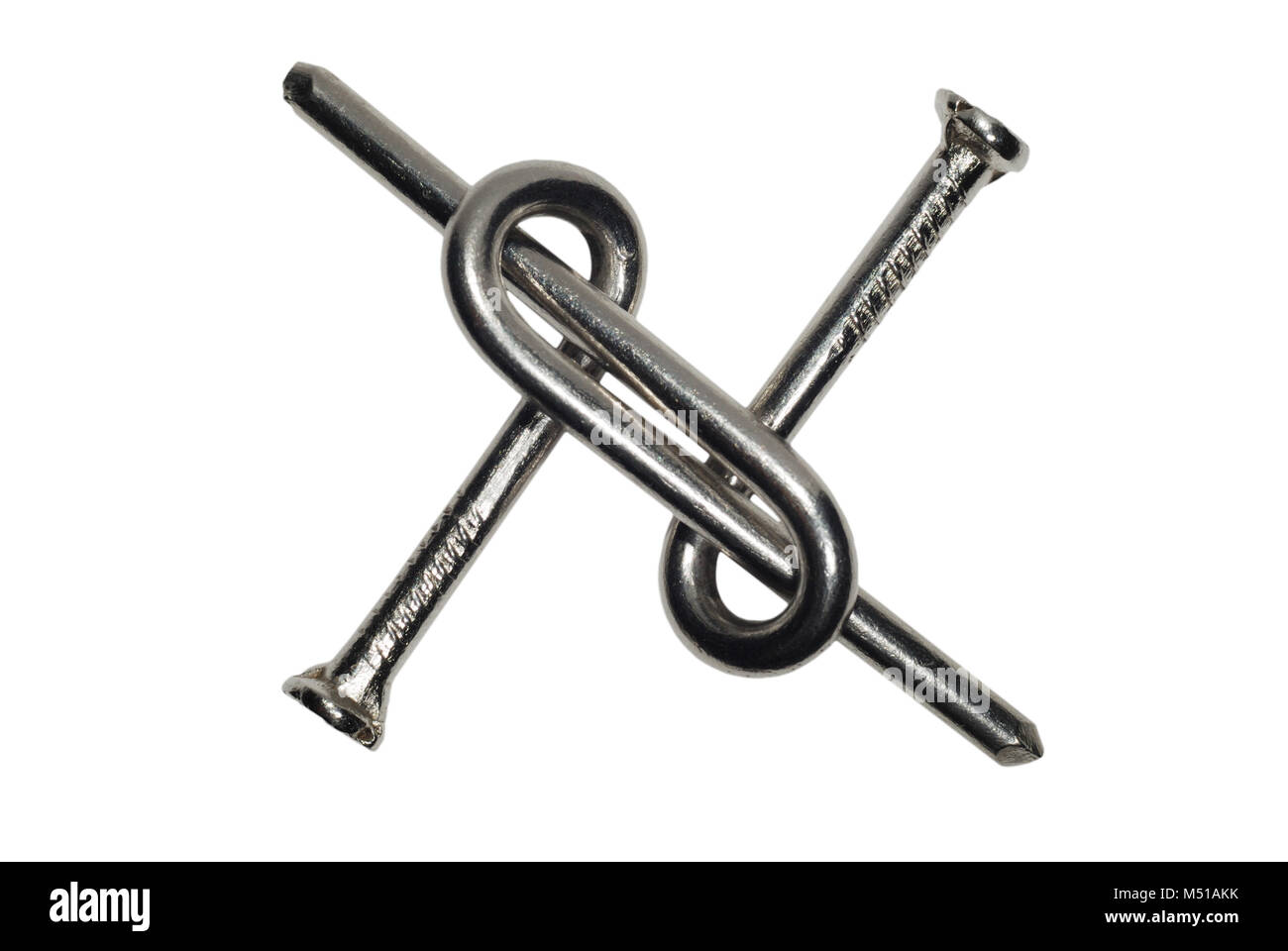 Twisted nails puzzle hires stock photography and images Alamy