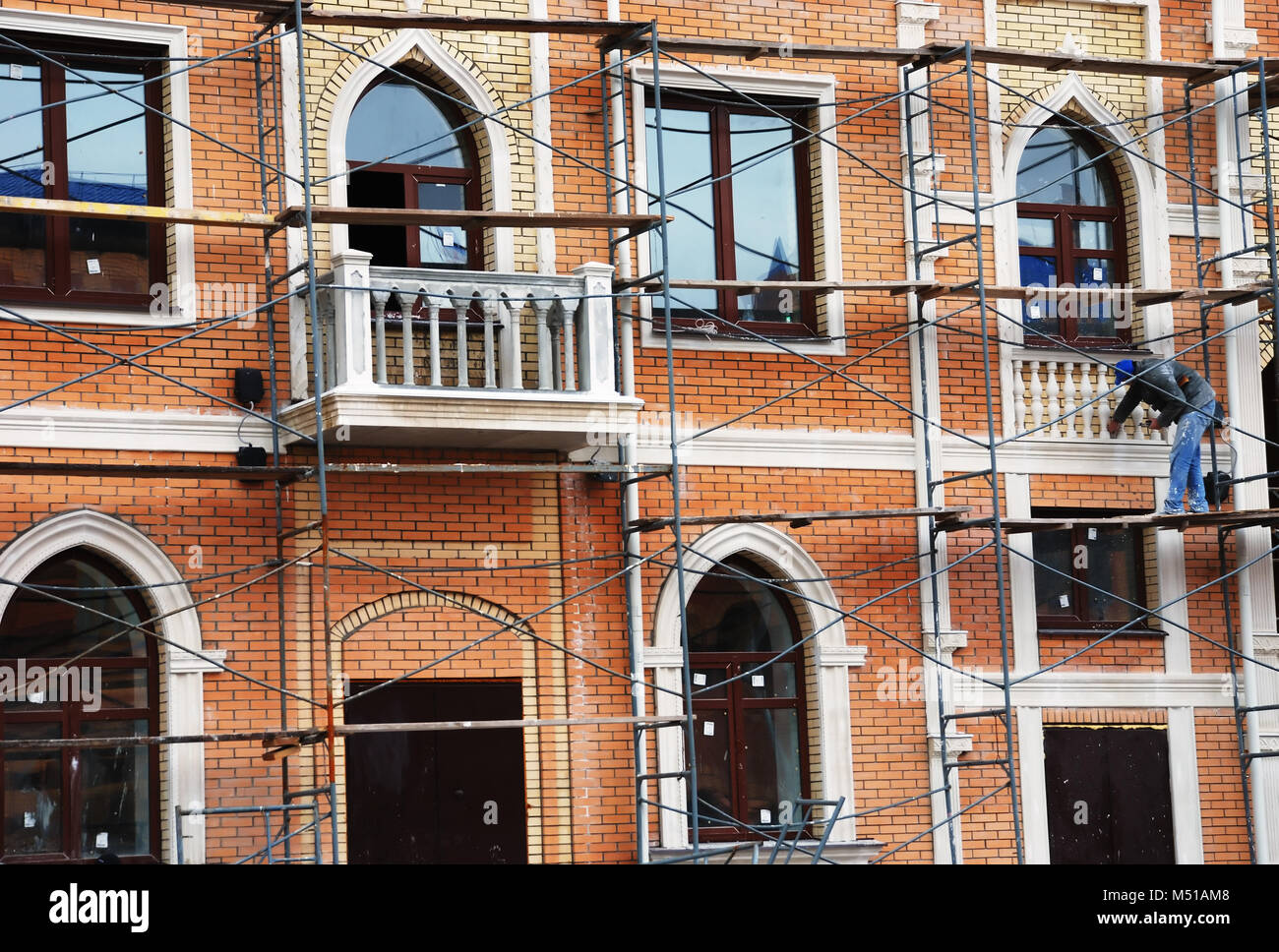 construction of house Stock Photo