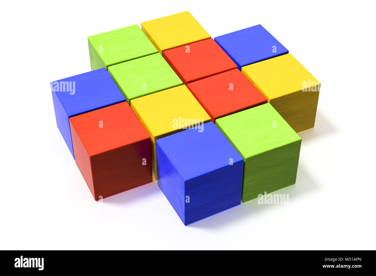 Wood building blocks structure hi-res stock photography and images - Alamy