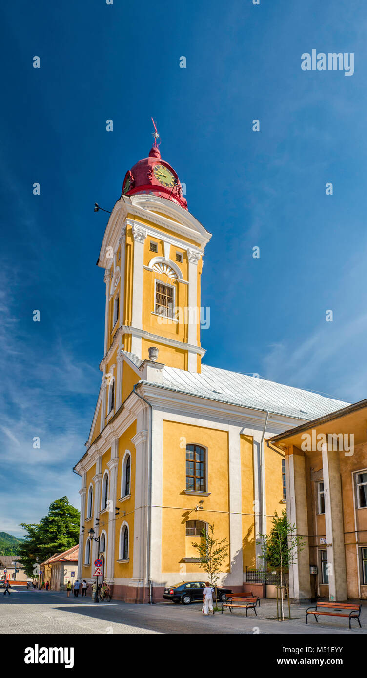 Calvinist Reformed Church in Baia Mare, Maramures Region, Romania Stock Photo