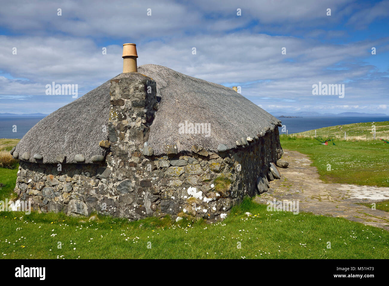 United Kingdom, Scotland, Inner Hebrides archipelago Isle of Skye. Museum of Island Life in