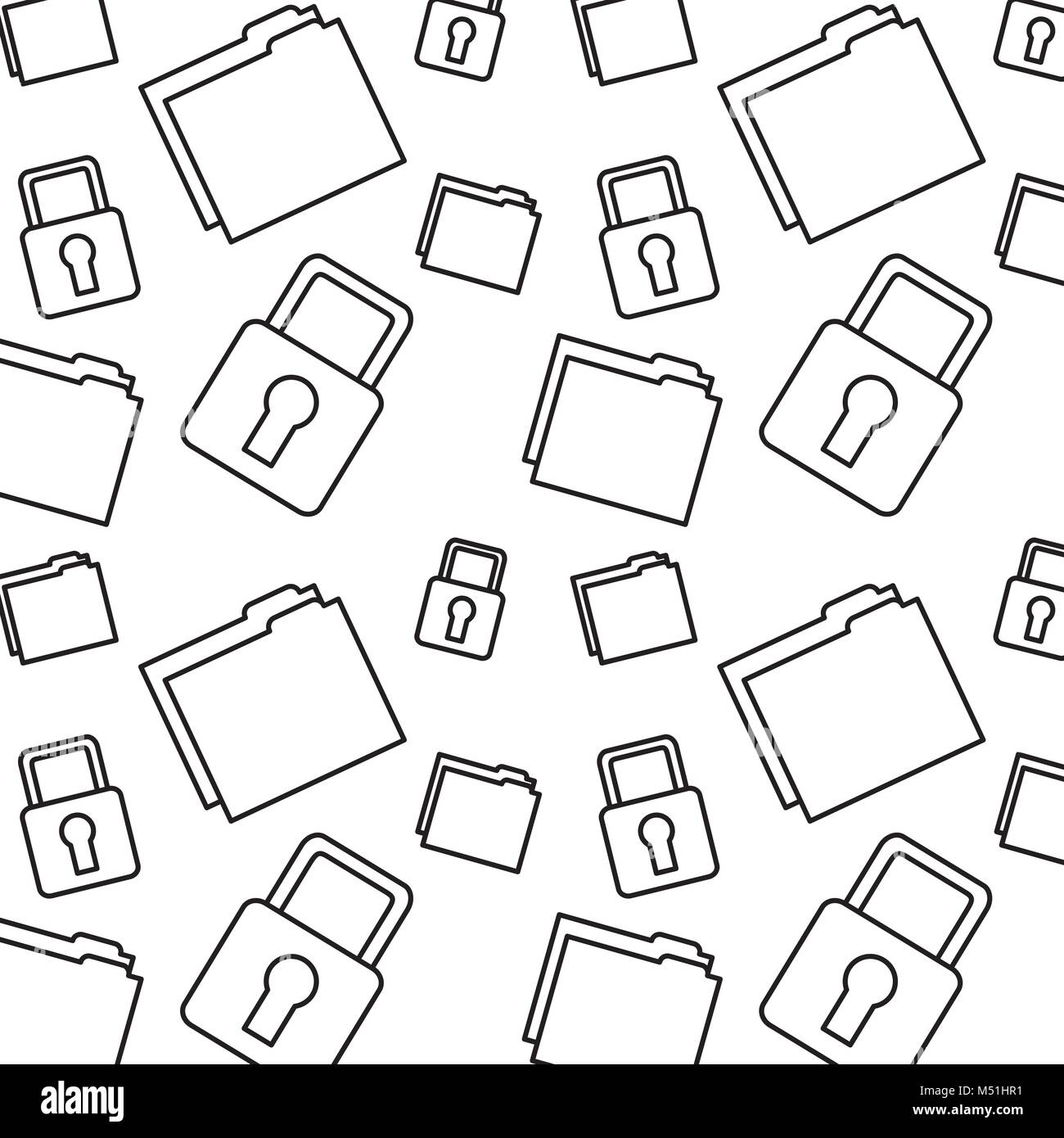 file folder pattern image Stock Vector Image & Art - Alamy