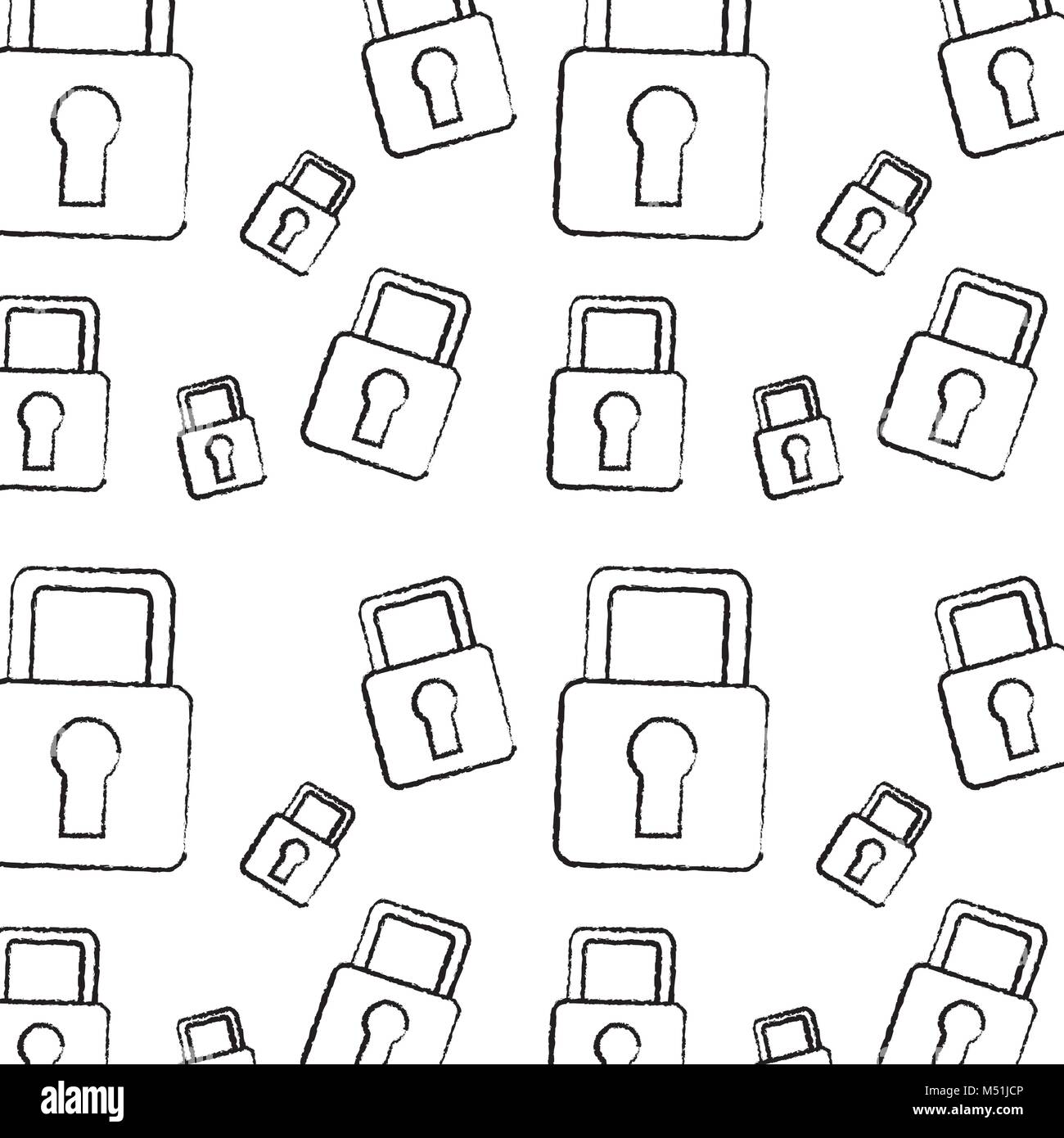 safety lock pattern image Stock Vector Image & Art - Alamy
