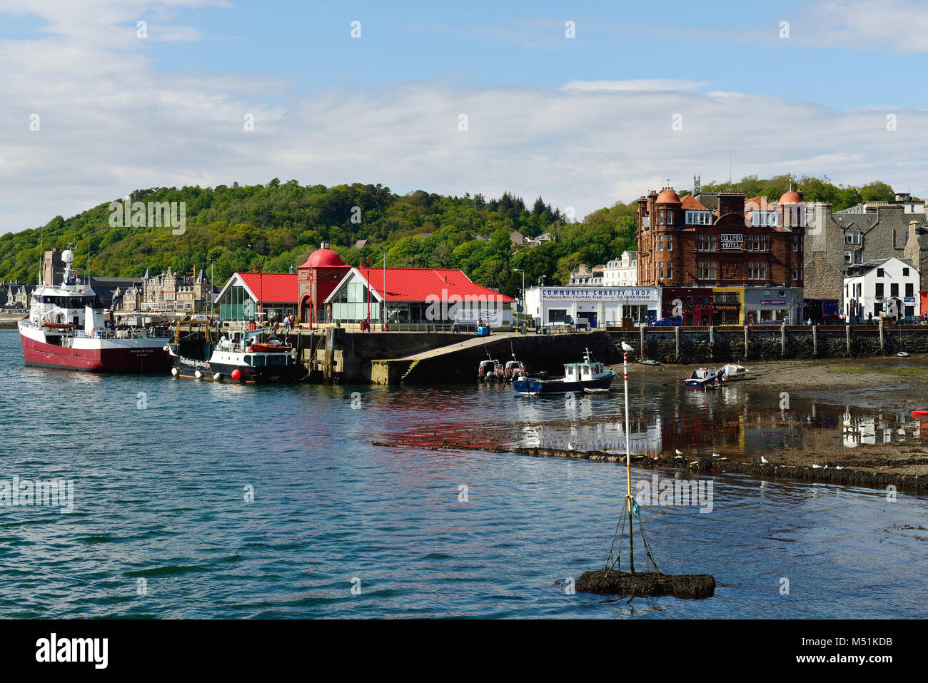 United Kingdom, Scotland, Highlands, the village of Oban Stock Photo