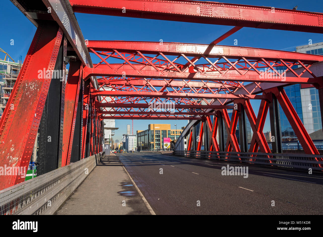 Trafford swing road bridge hires stock photography and images Alamy