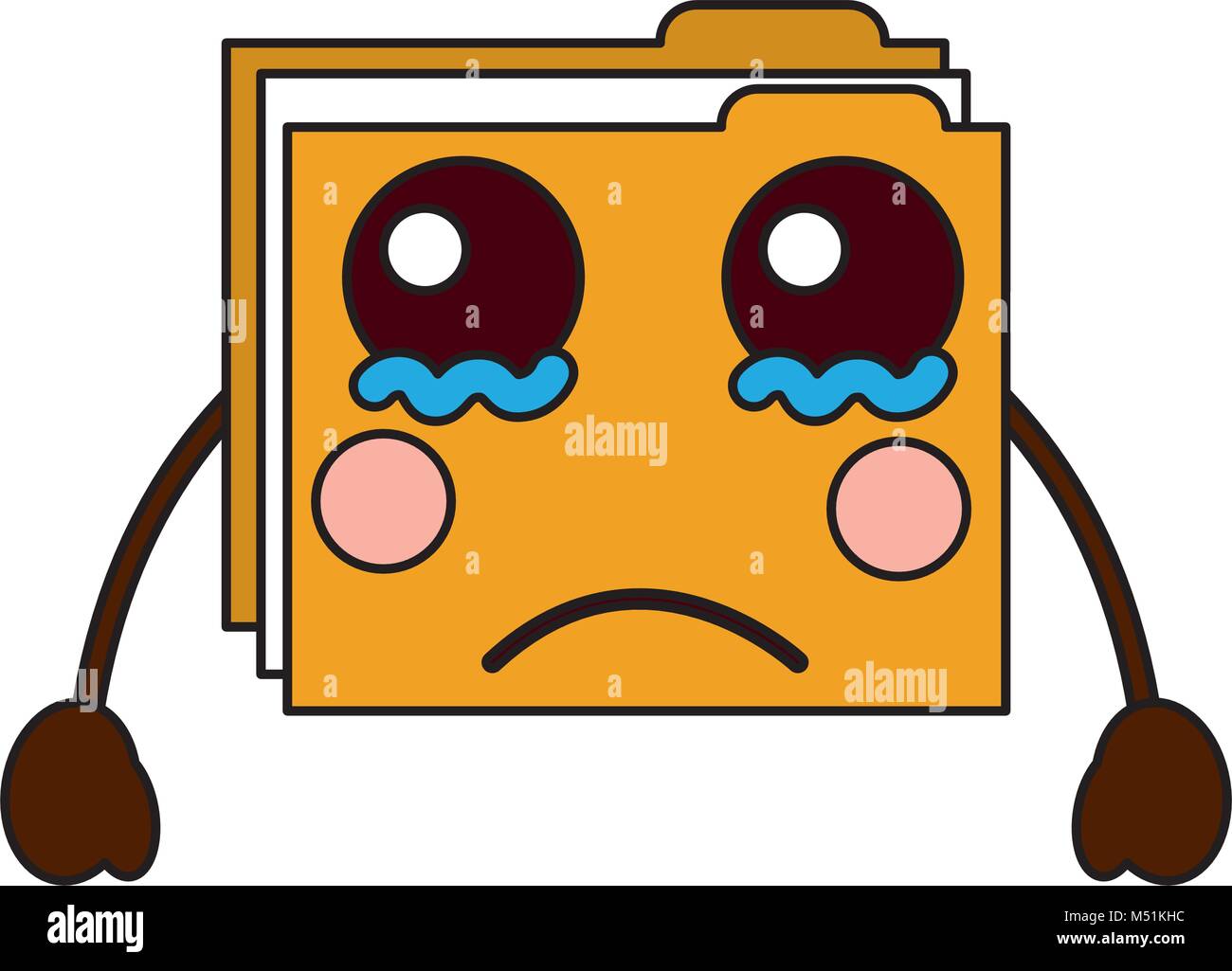 file folder emoji icon image Stock Vector Image & Art Alamy