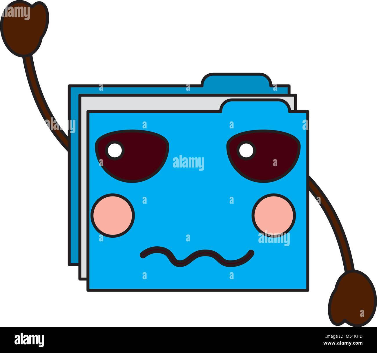 file folder emoji icon image Stock Vector Image & Art Alamy