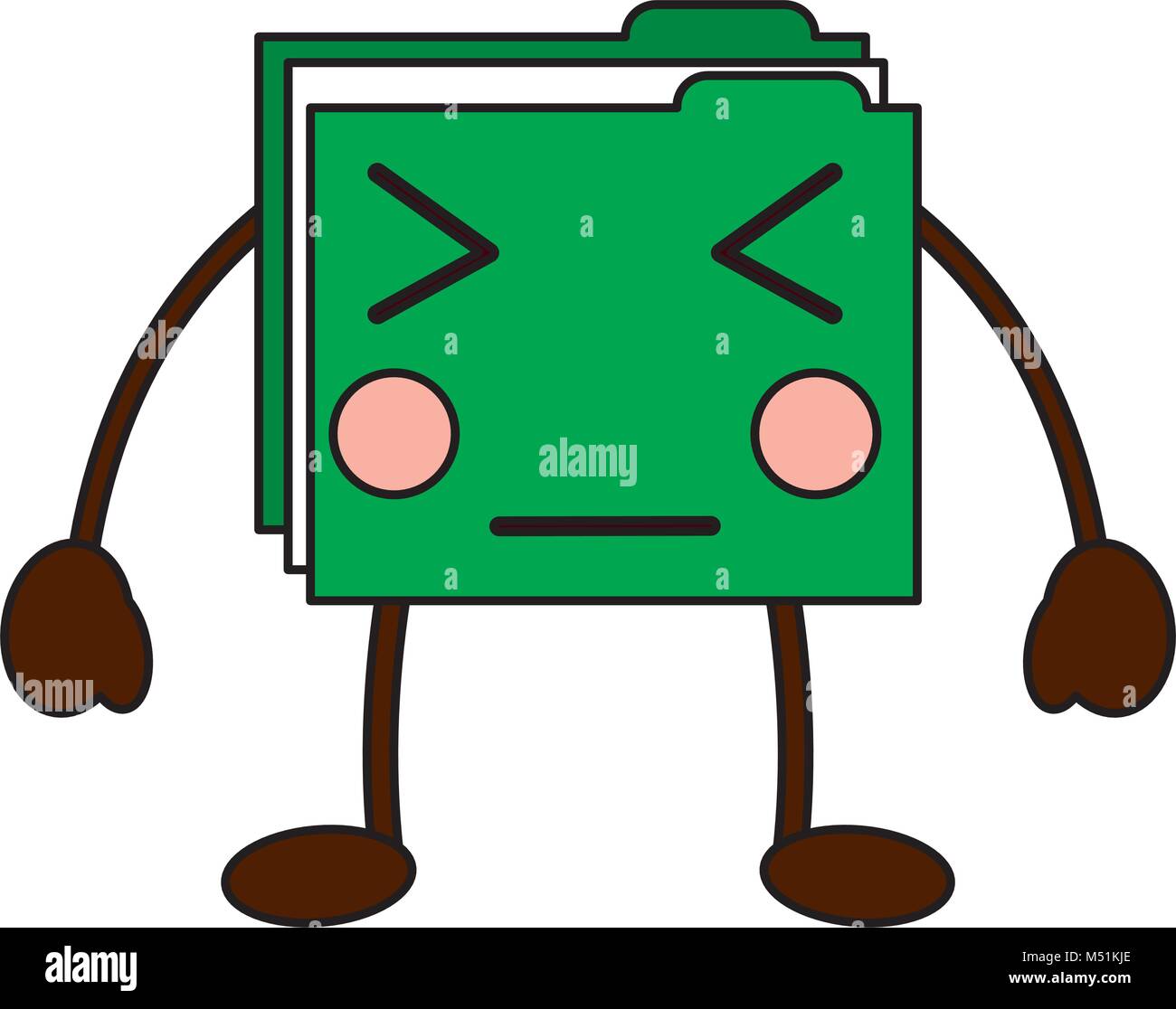 file folder emoji icon image Stock Vector Image & Art Alamy