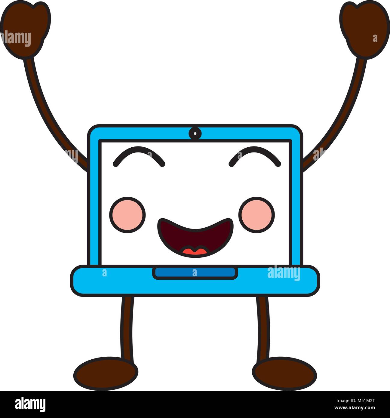 laptop computer emoji icon image Stock Vector Image & Art Alamy
