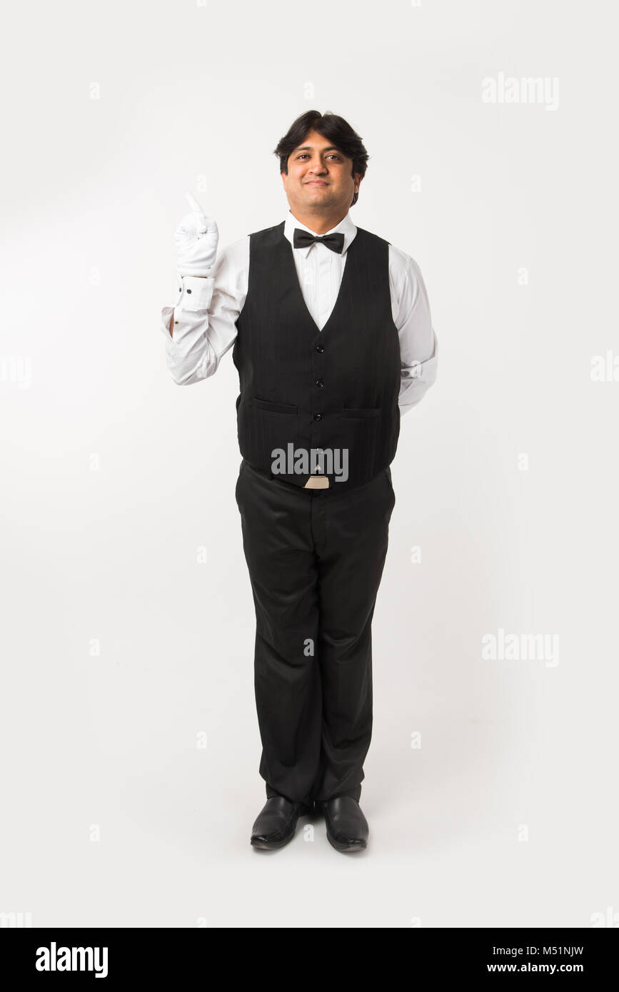 Indian Restaurant Waiter High Resolution Stock Photography and Images