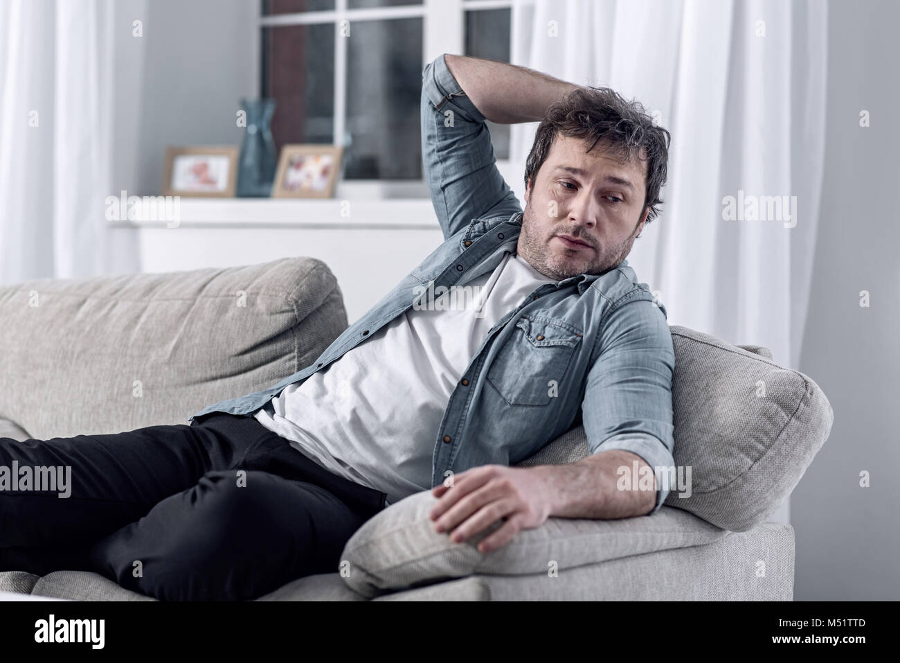 Lazy Man Sofa Stock Photos Lazy Man Sofa Stock Images Alamy