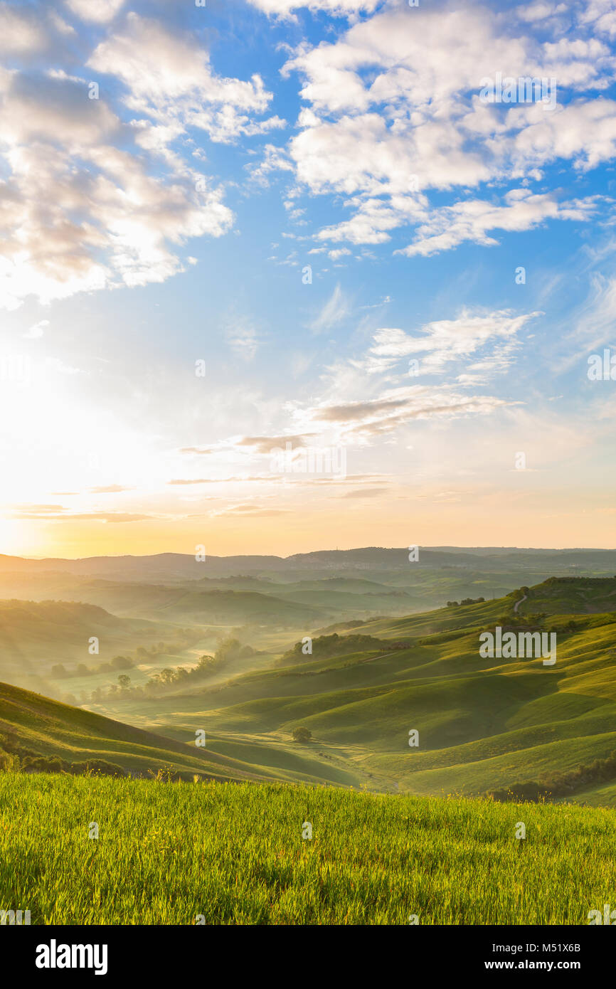 Rolling Hills Sunrise