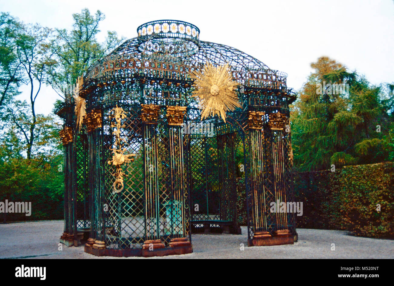 Trellised gazebo,Sanssouci Park,Potsdam.Germany Stock Photo - Alamy