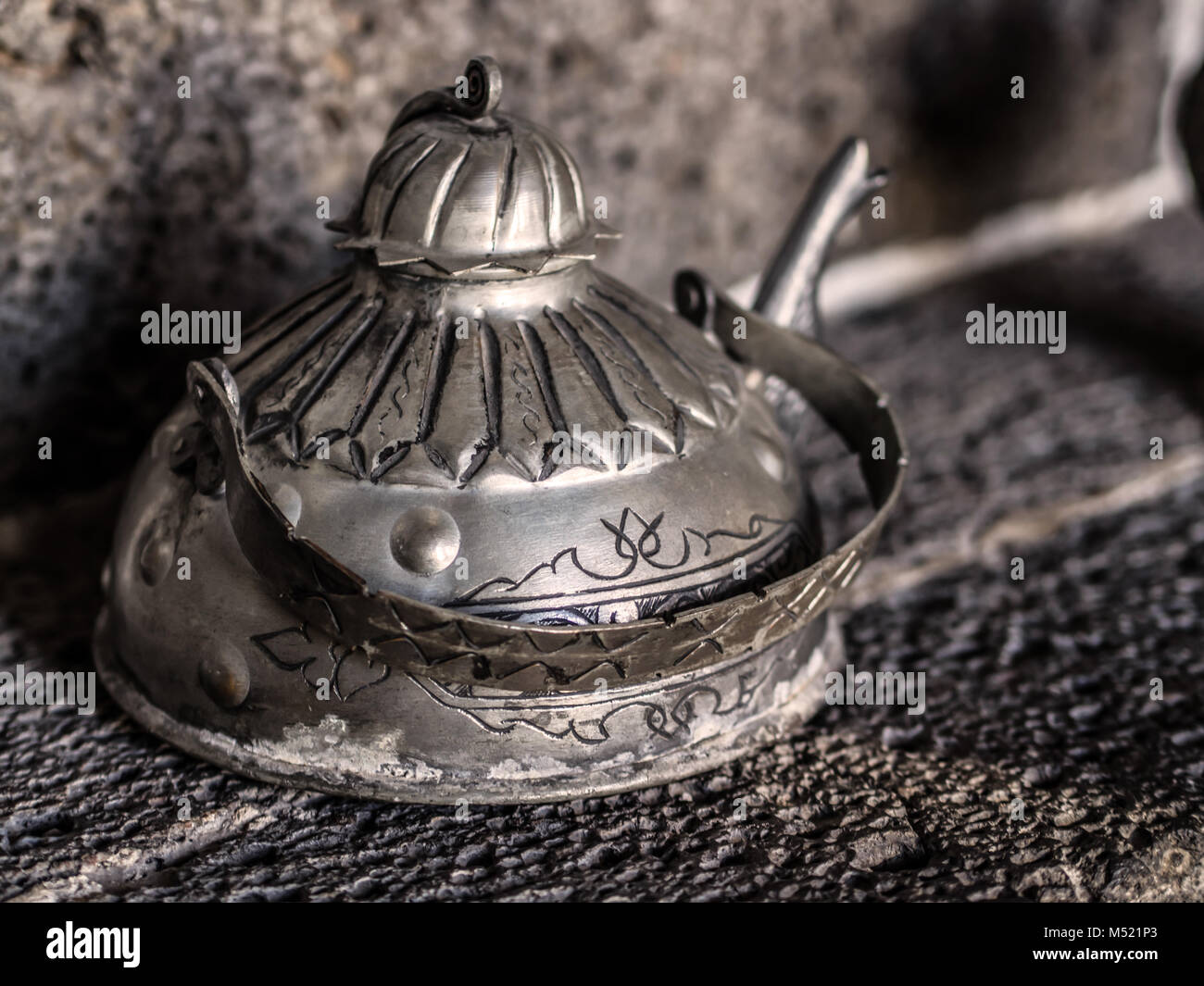 copper teapot used in ancient times Stock Photo Alamy