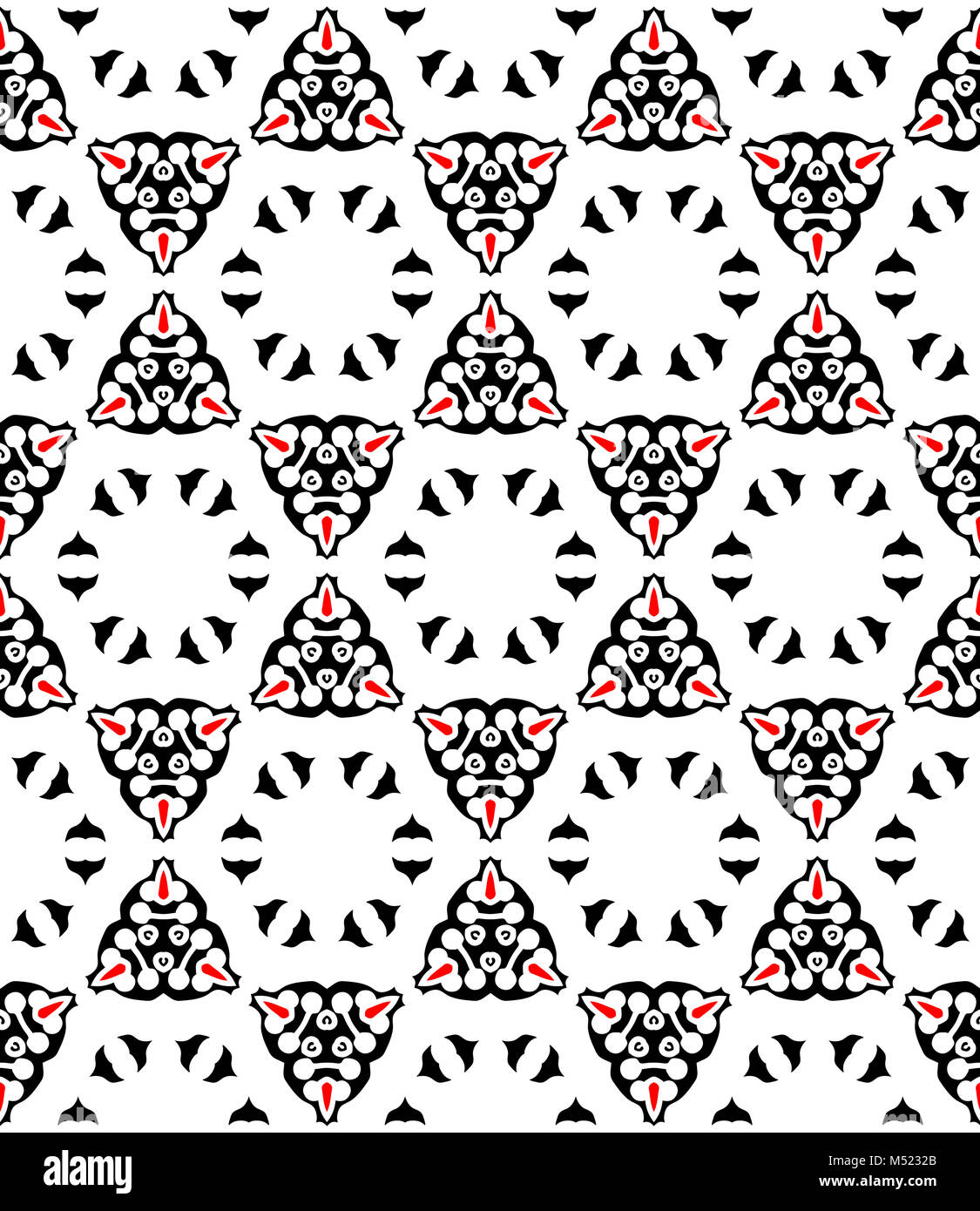 Triangular pattern background rounded hi-res stock photography and ...