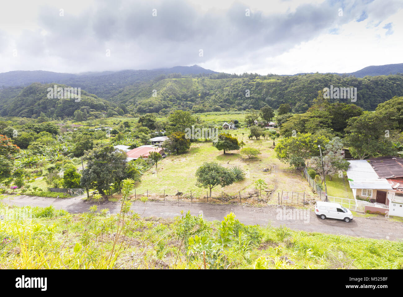 bajo boquete in the province of Chiriqui Panama Stock Photo