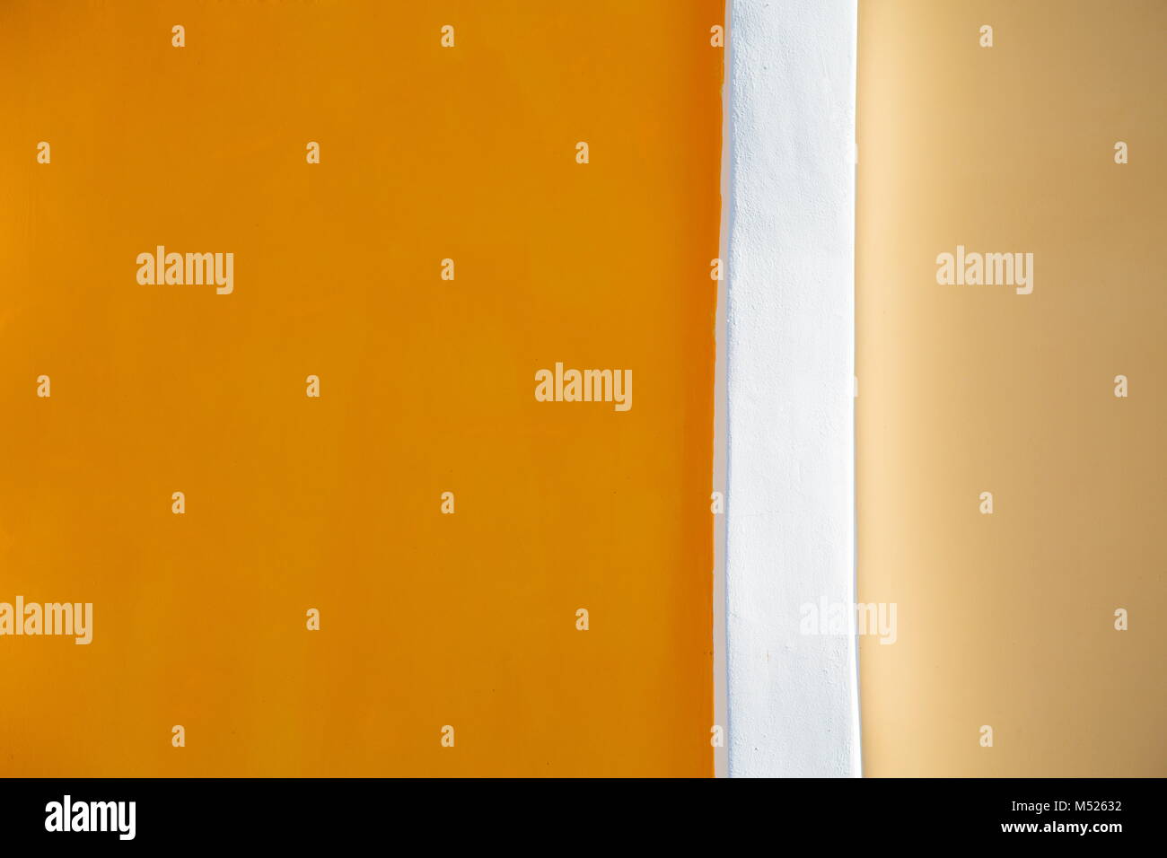 yellow-orange wall and stucco texture Stock Photo