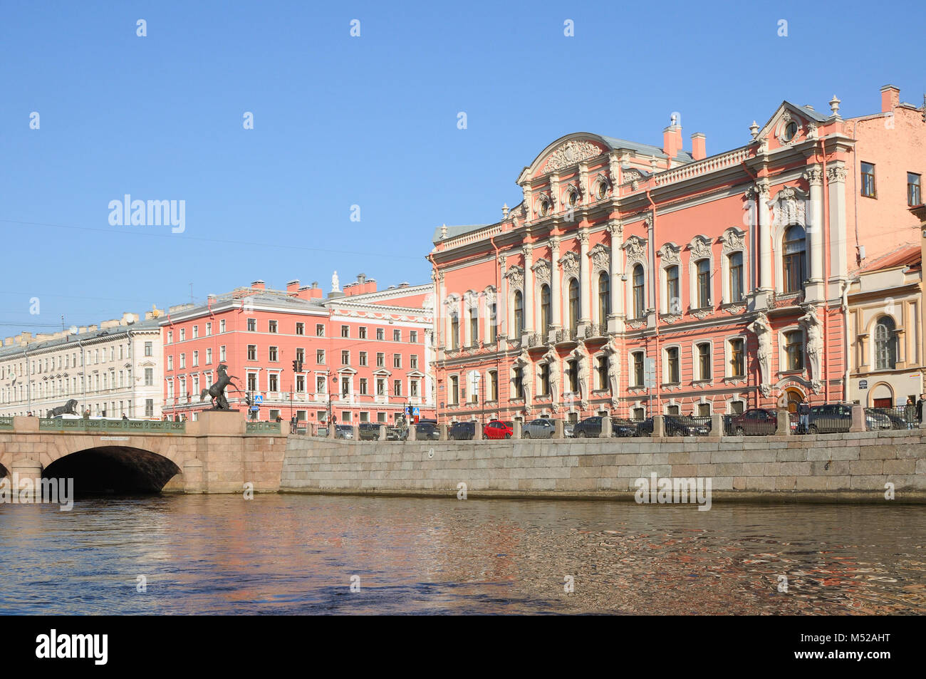 Anichkov palace hi-res stock photography and images - Alamy