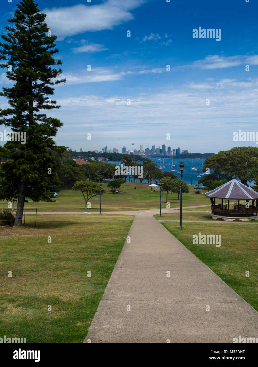 Robertson Park, Watsons Bay, Sydney Harbour, New South Wales, Australia Stock Photo