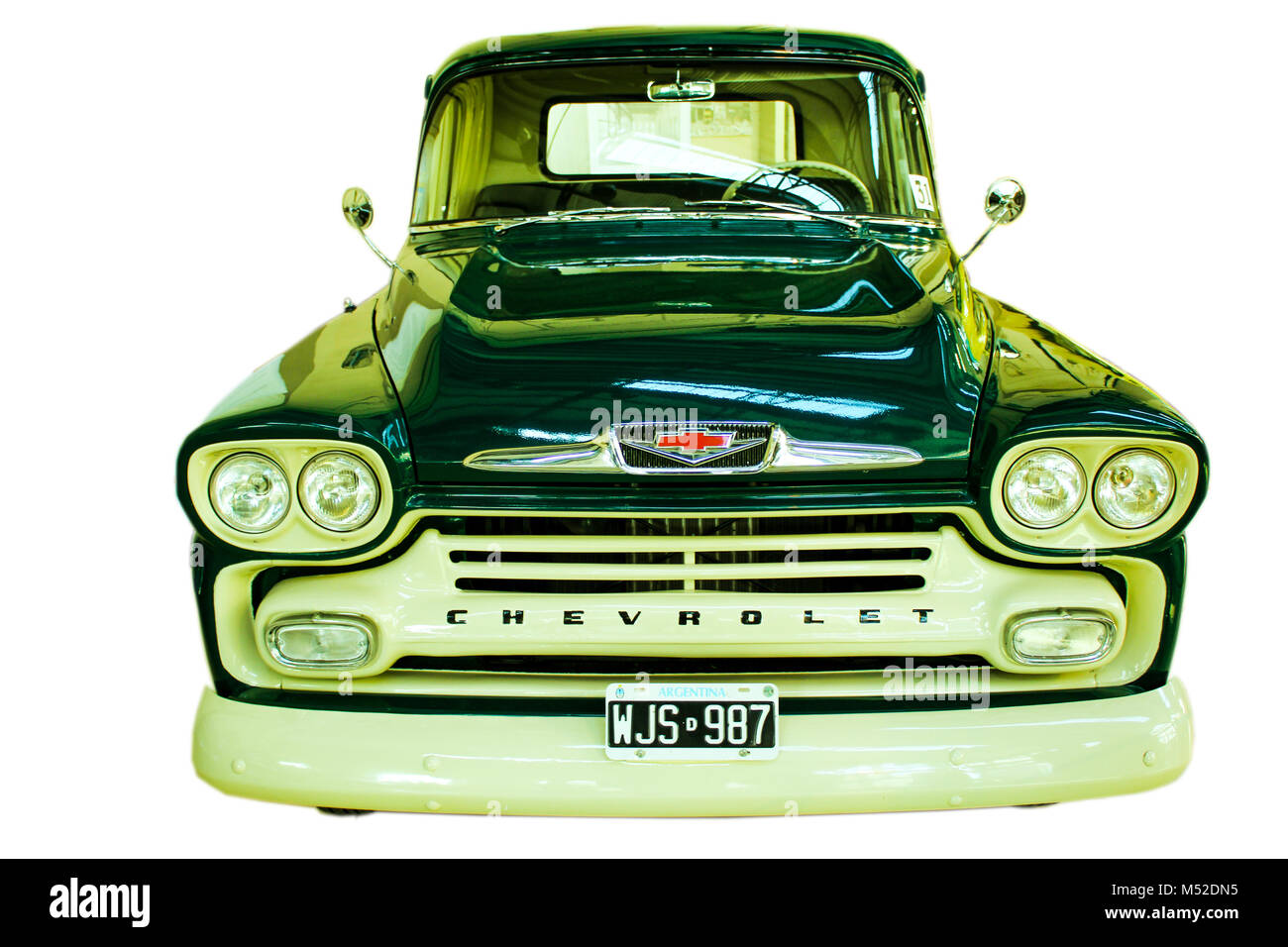 Chevrolet Pick up Fleetside 1958 Short Bed V8 Stock Photo
