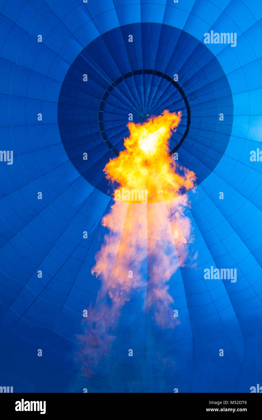 Balloon trip Stock Photo