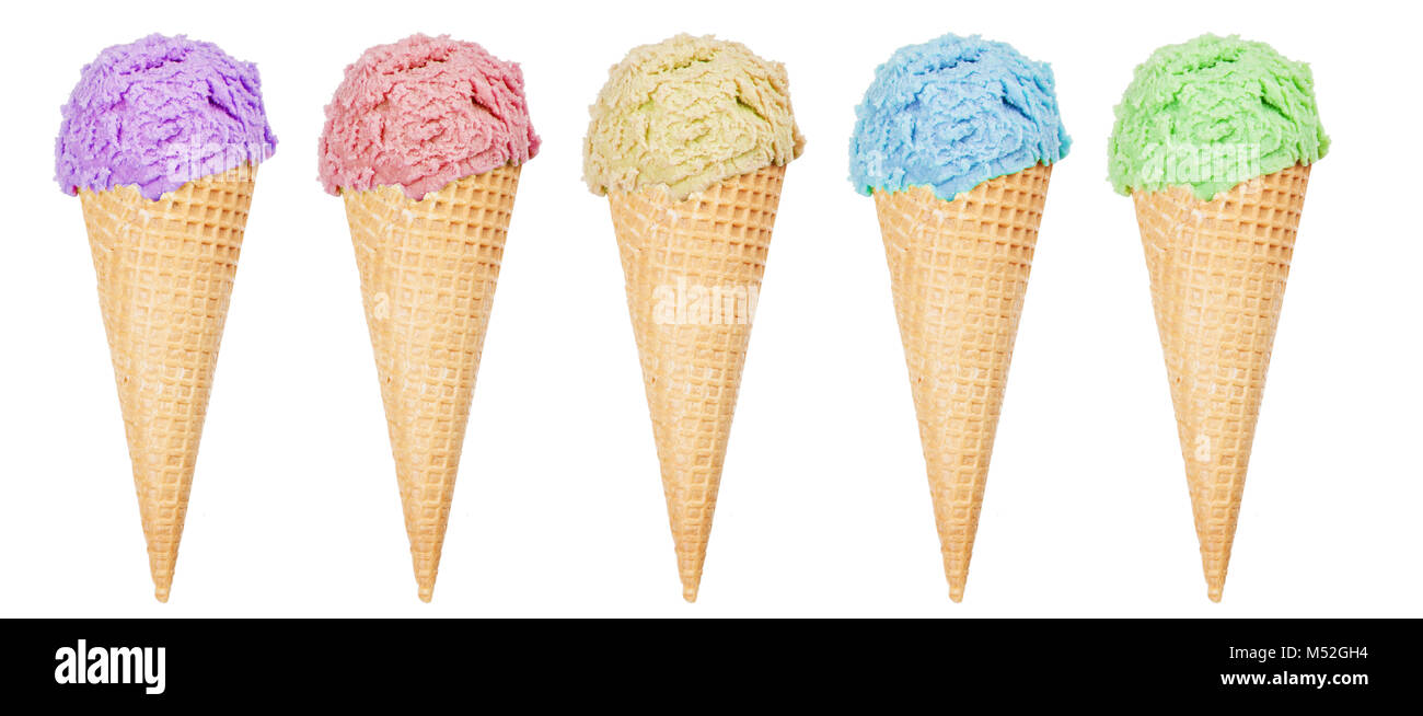 Ice cream cone Stock Photo