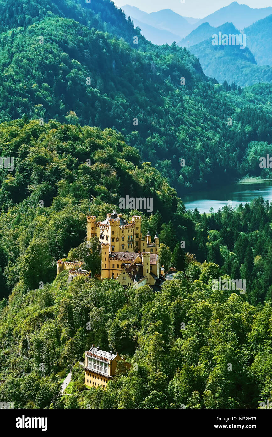 Hohenschwangau Castle in Germany Stock Photo
