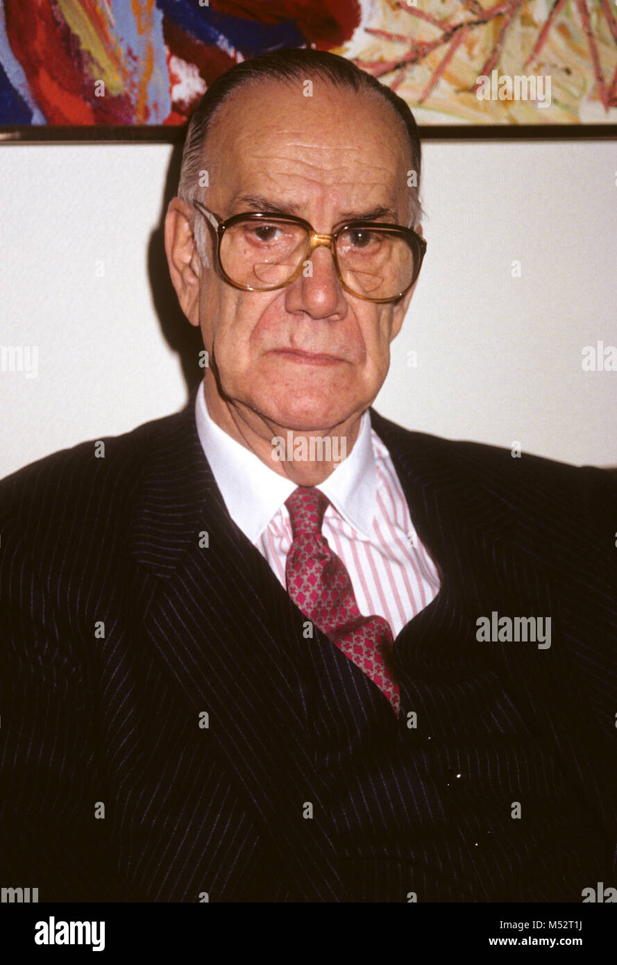 CAMILO JOSÉ CELA Spanish author and Nobel leureates in literature 1989 member of the Spanish Academy Stock Photo