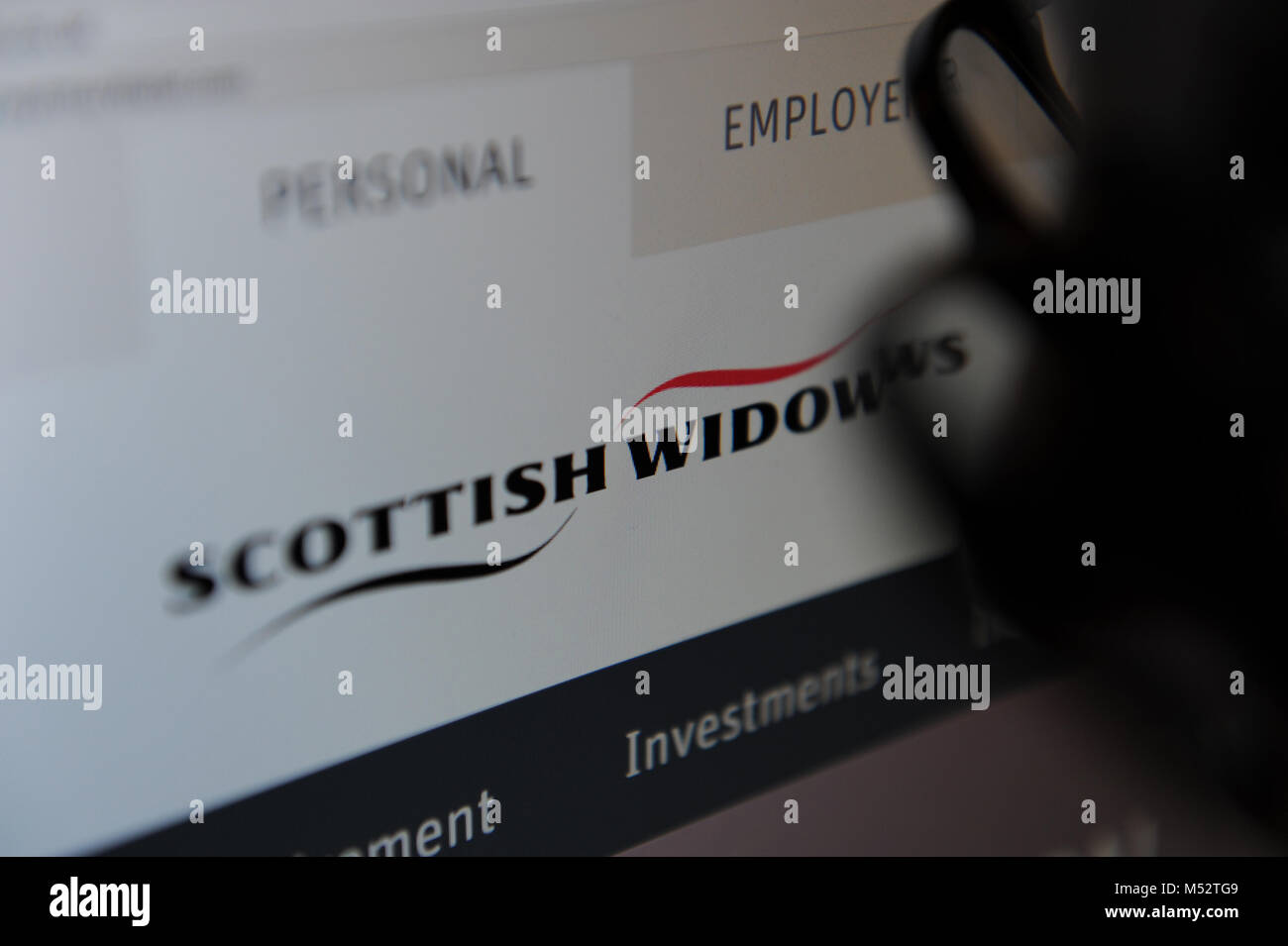 Scottish Widows Stock Photo