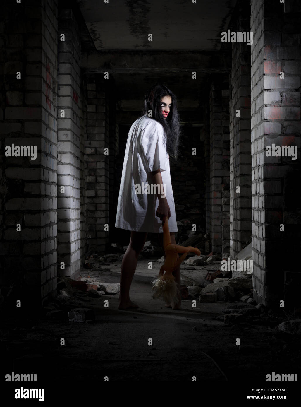 Dirty abandoned old doll hires stock photography and images Alamy