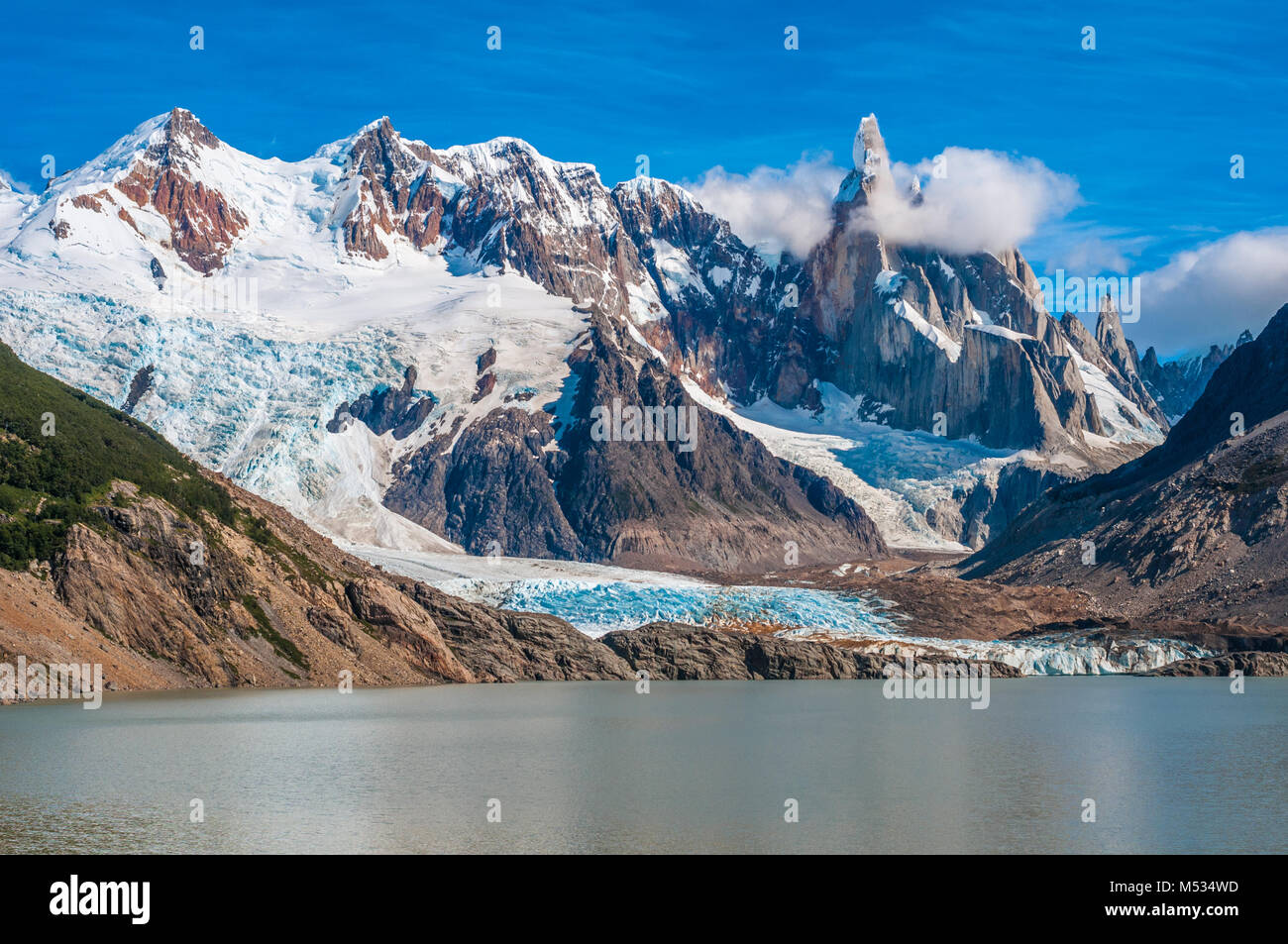 Cerro Torre mountain, Patagonia, Argentina Stock Photo