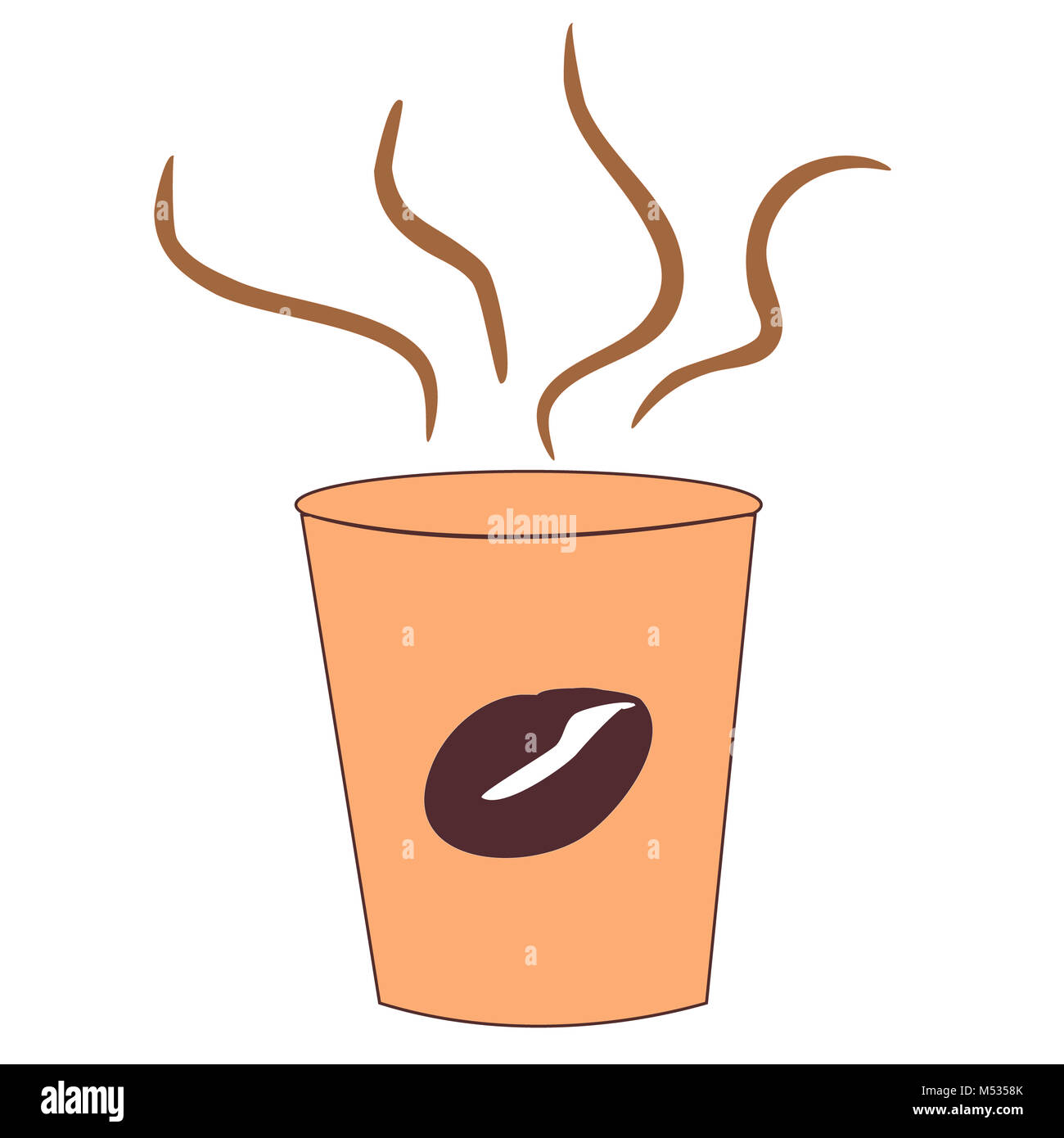Coffee Cup JPEG illustration Stock Photo Alamy
