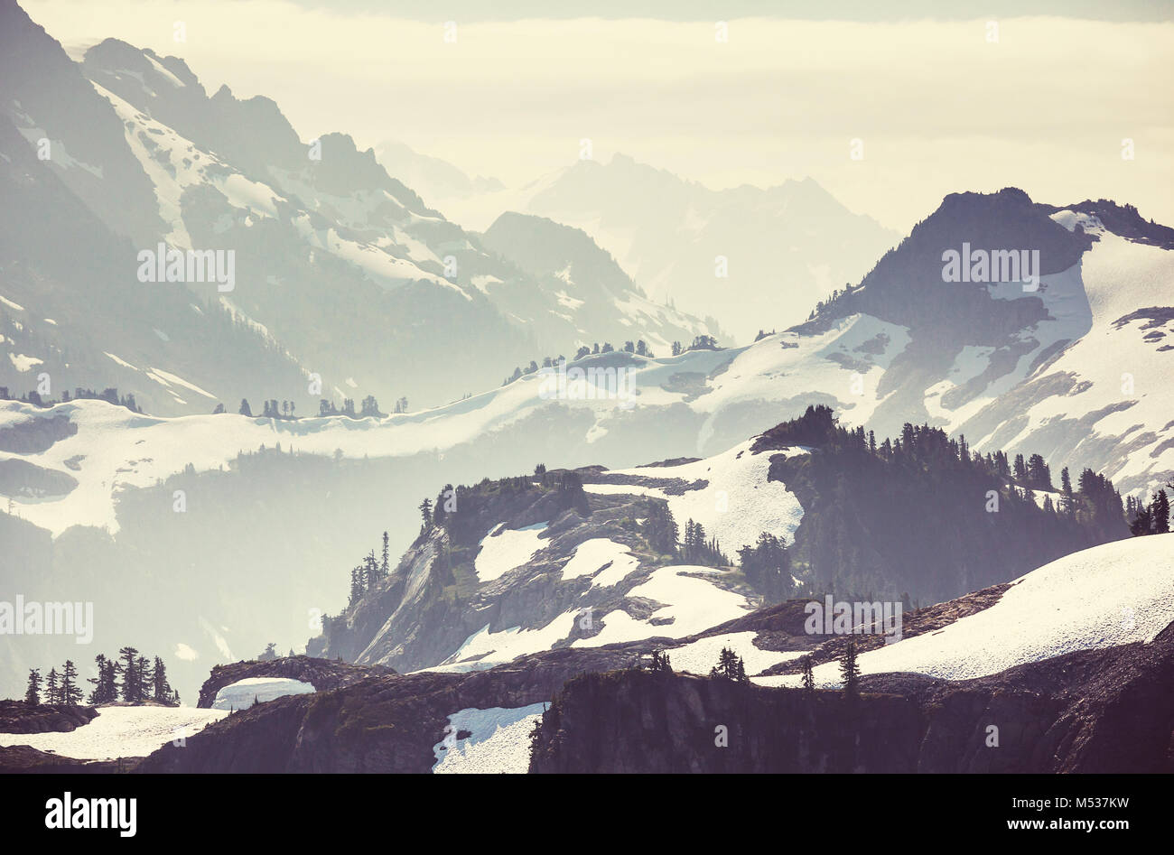 Mt Baker Area Stock Photo Alamy