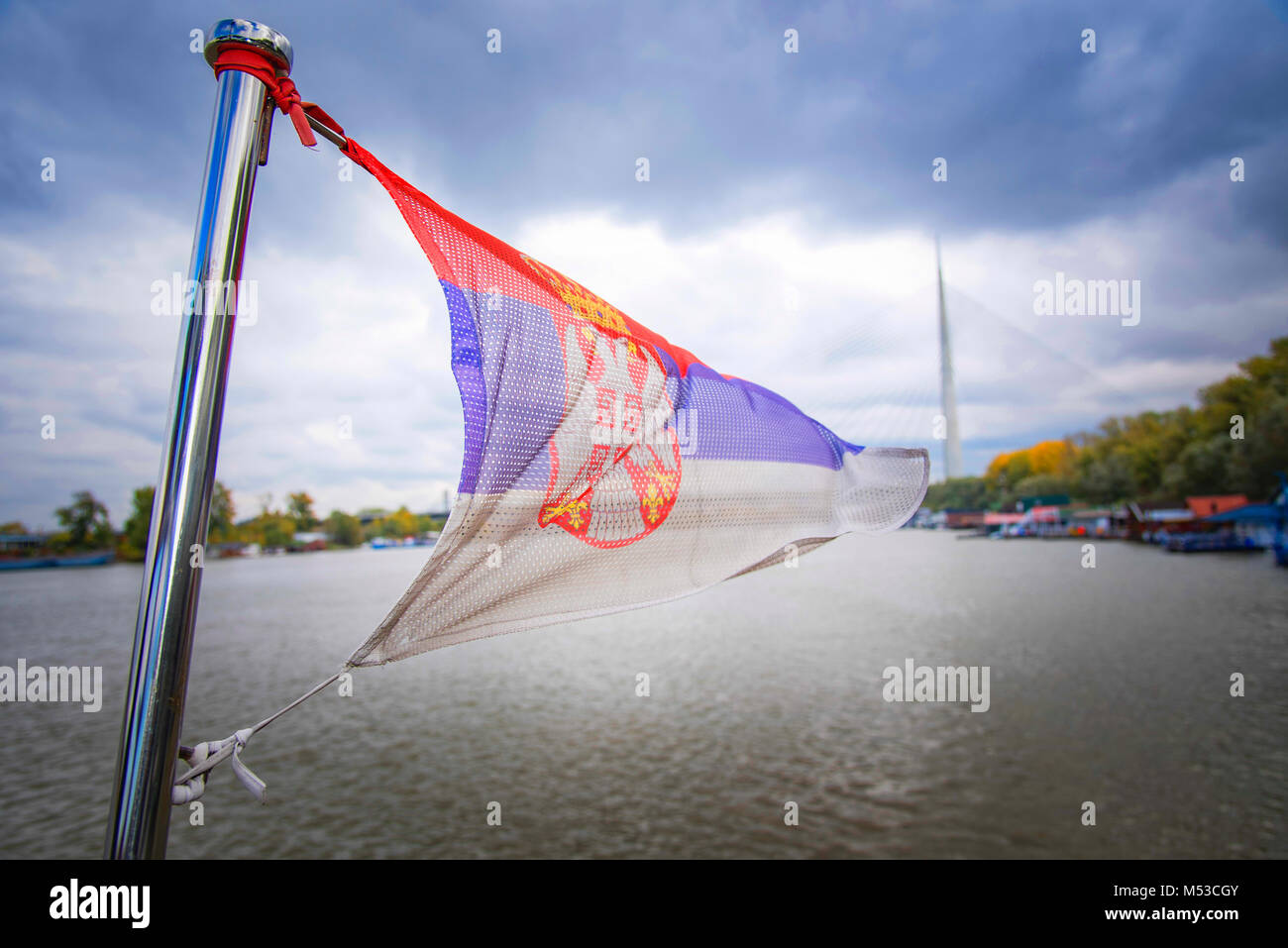 Serbian flag hi-res stock photography and images - Page 3 - Alamy