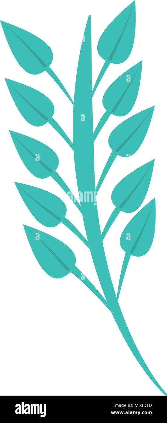 leaf icon image Stock Vector Image & Art - Alamy