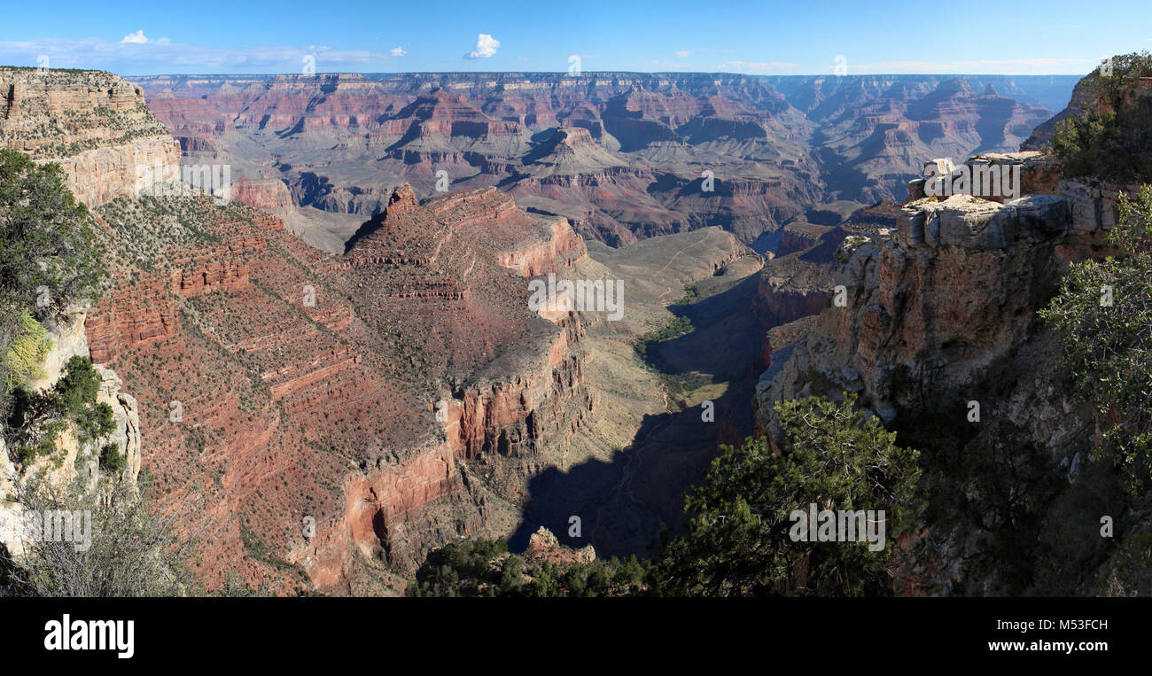 Grand Canyon National Park View from El Tovar Hotel 8952. Exceptionally ...