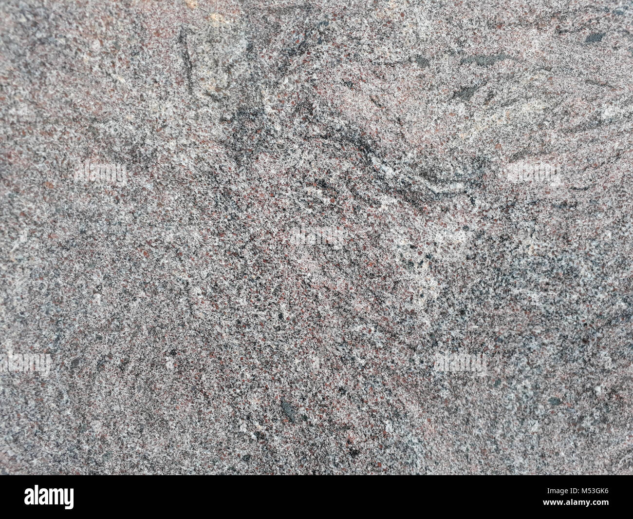 Grey granite with veins texture, may be used as background Stock Photo