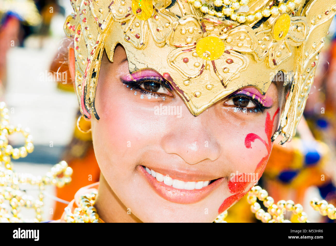 Pintaflores Festival, San Carlos, Negros Occidental, Philippines Stock Photo