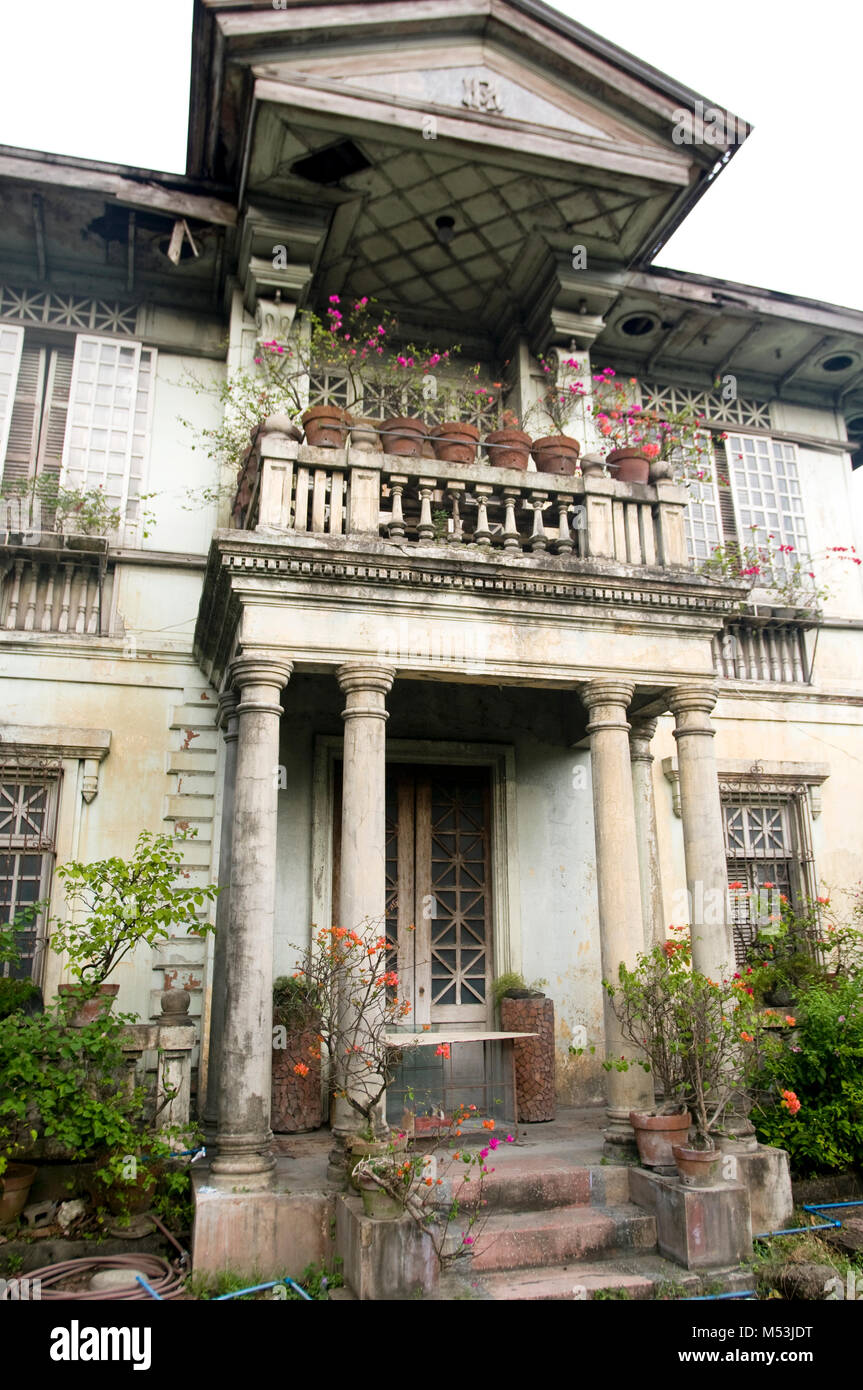 Ancestral house, Jaro, Iloilo, Panay, Philippines Stock Photo