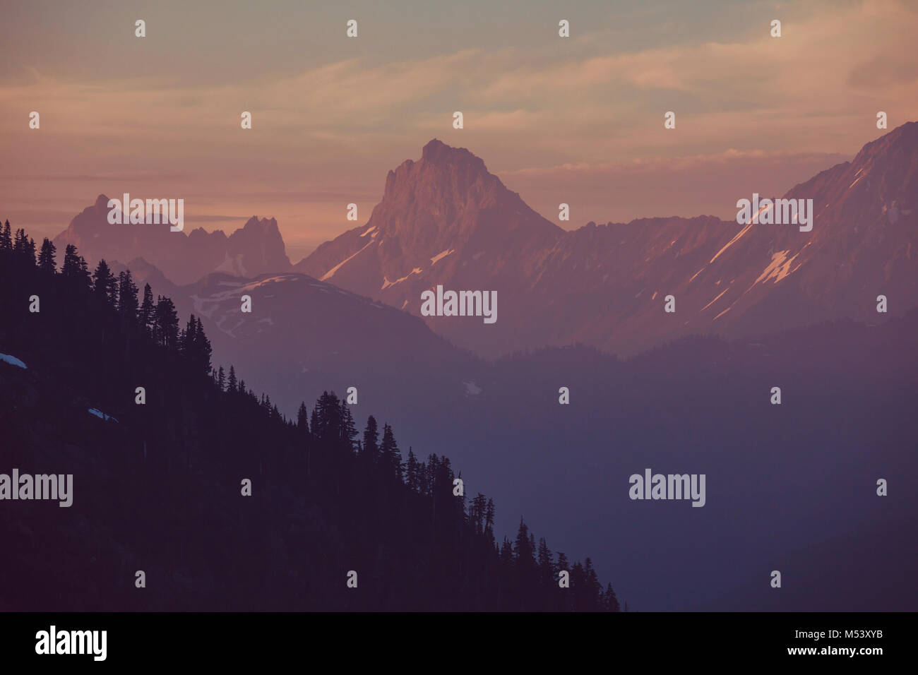 Mt Baker Area Stock Photo Alamy