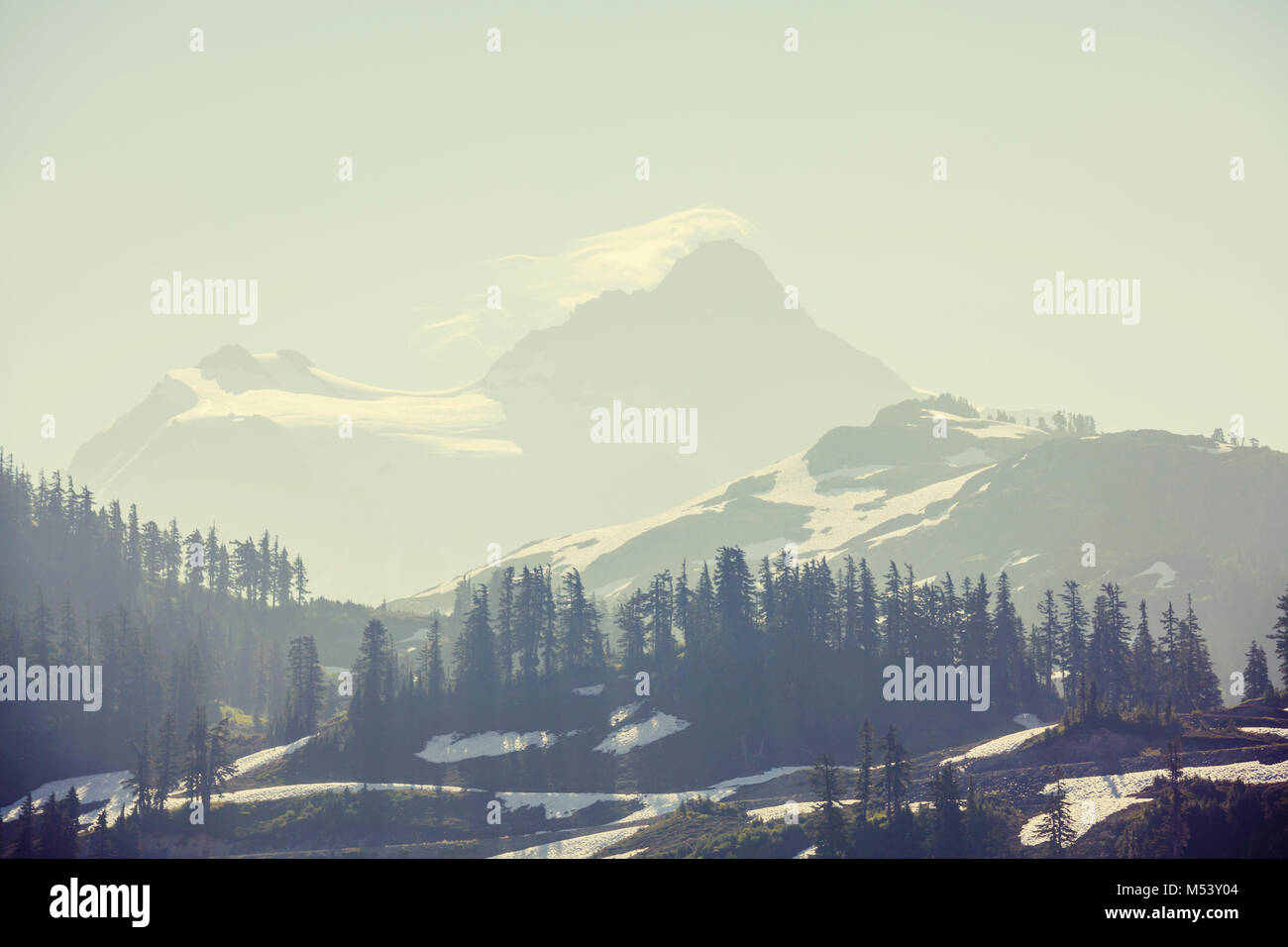 Mt Baker Area Stock Photo Alamy