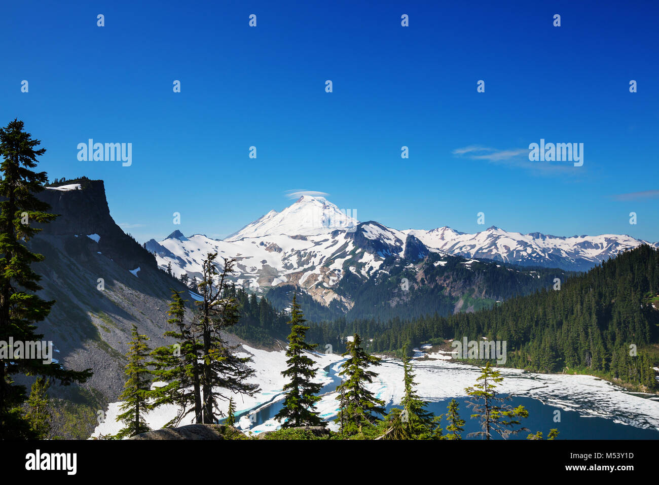 Mt Baker Area Stock Photo Alamy