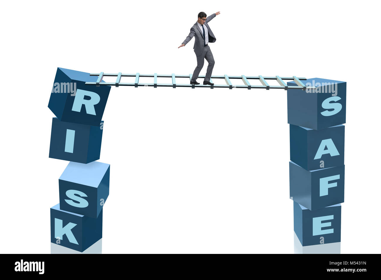 Risk reward balance Cut Out Stock Images & Pictures - Alamy