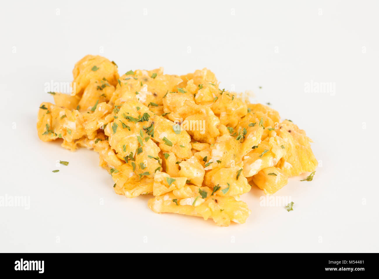 scrambled egg Stock Photo