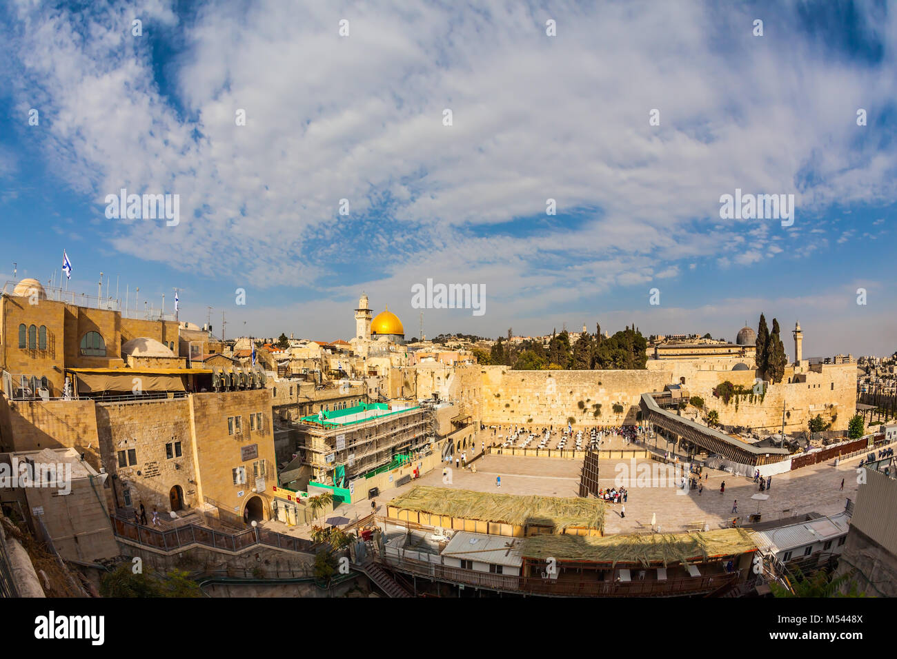Autumn day in Jerusalem Stock Photo